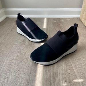 Black Slip-On Sneaker